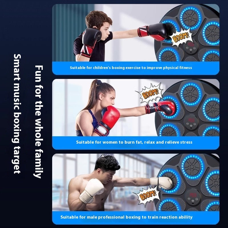 Smart Bluetooth Music Boxing Target Fitness Training Aid