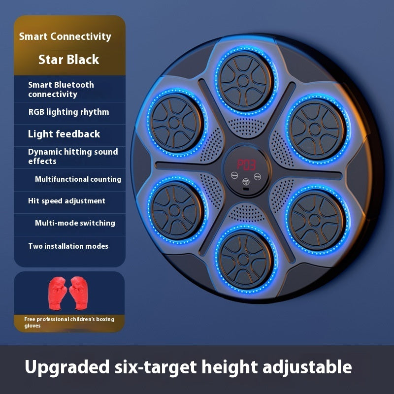 Smart Bluetooth Music Boxing Target Fitness Training Aid