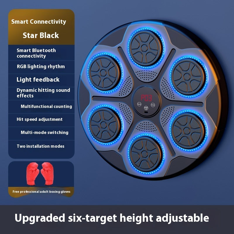 Smart Bluetooth Music Boxing Target Fitness Training Aid