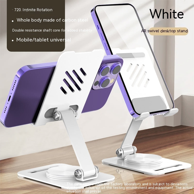 360 Degrees Rotate Metal Desk Mobile Phone Holder Stand