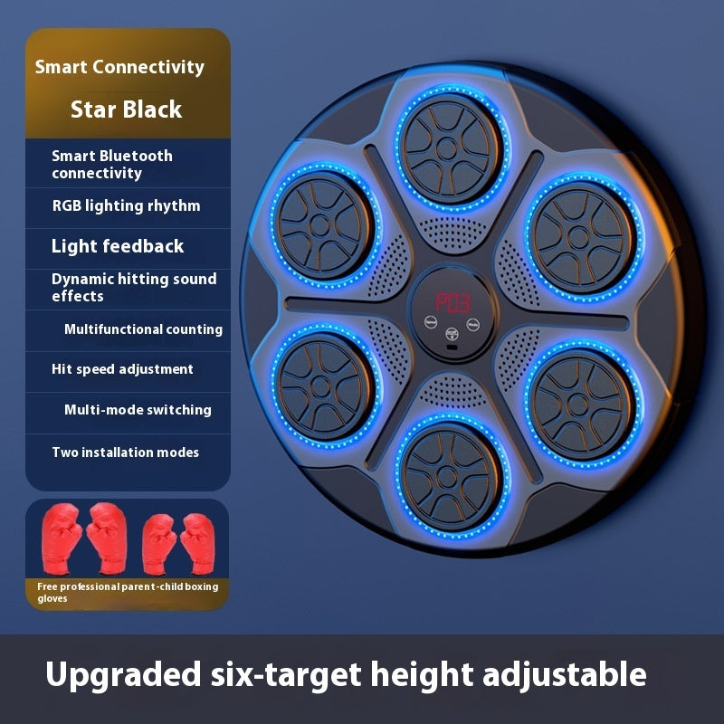 Smart Bluetooth Music Boxing Target Fitness Training Aid